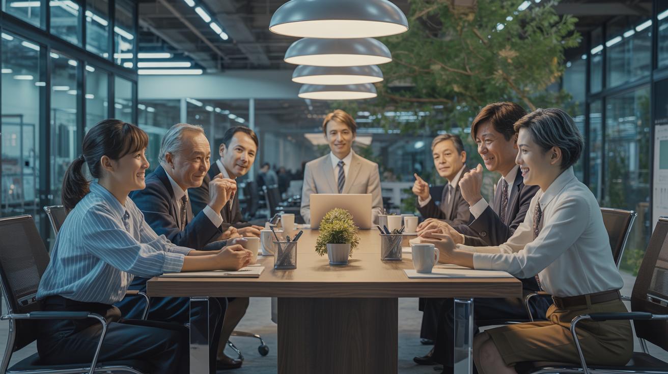 Illustration of Japan's pension reform expanding coverage for part-time workers (AI-generated, non-realistic illustration). Credit: Ideogram.