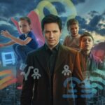 Illustration of Pavel Durov distributing his fortune among over 100 children, with elements of privacy and legal challenges (AI-generated, non-realistic illustration). Credit: Ideogram.