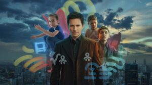 Illustration of Pavel Durov distributing his fortune among over 100 children, with elements of privacy and legal challenges (AI-generated, non-realistic illustration). Credit: Ideogram.