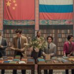 Illustration of the SCO National Bookshelf project expanding internationally with cultural exchanges (AI-generated, non-realistic illustration). Credit: Ideogram.