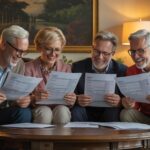 Illustration of seniors receiving Social Security tax relief under the One Big Beautiful Bill Act (AI-generated, non-realistic illustration). Credit: Ideogram.