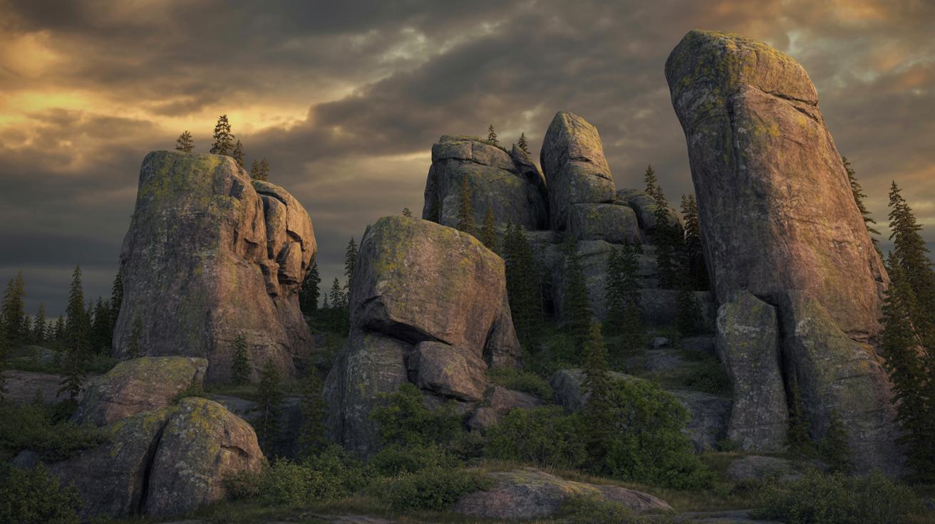 Illustration of the discovery of the oldest known rocks on Earth, dating back 4.16 billion years, in northern Quebec (AI-generated, non-realistic illustration). Credit: Ideogram.